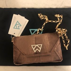 Kelly Wynne Brilliant Blitzen Velvet Handbag